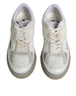 Dolce & Gabbana White DG Logo CUSTOM 2.Zero Sneakers Men's Shoes (Pre-Owned)