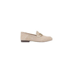 Guess Beige Leather Flat Women's Shoe