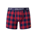 Lyle & Scott Bordeaux Cotton Men's Underwear