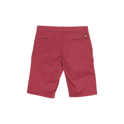 Lyle & Scott Bordeaux Cotton Men's Short