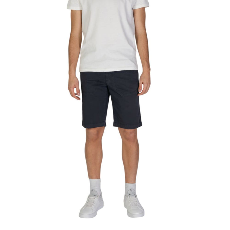 Refrigiwear Blue Cotton Men's Short