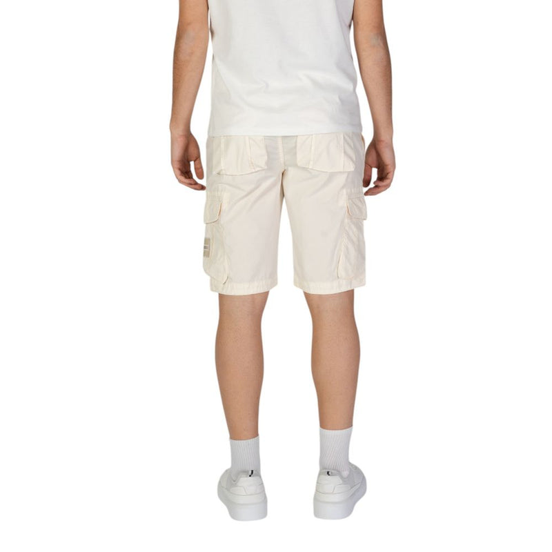 Napapijri Cream Cotton Men's Short