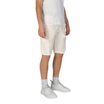 Napapijri Cream Cotton Men's Short