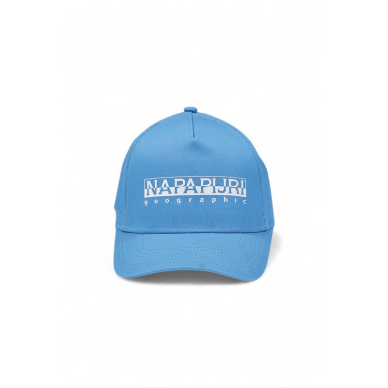 Napapijri Blue Cotton Hats & Men's Cap