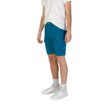 Napapijri Turquoise Cotton Men's Short