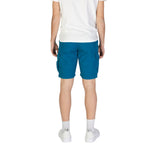 Napapijri Turquoise Cotton Men's Short