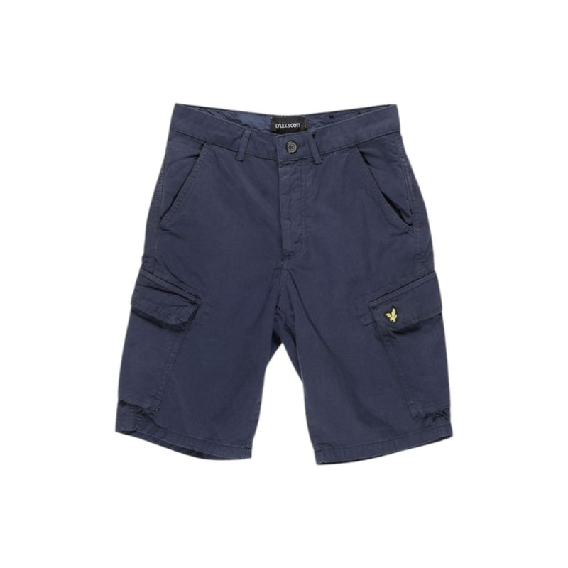 Lyle & Scott Blue Cotton Men's Short