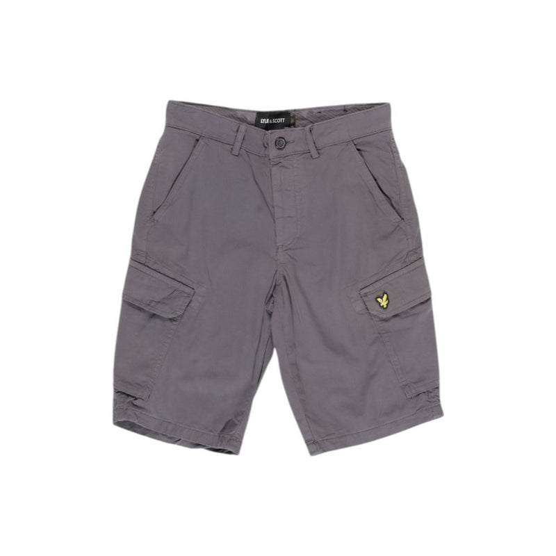 Lyle & Scott Gray Cotton Men's Short