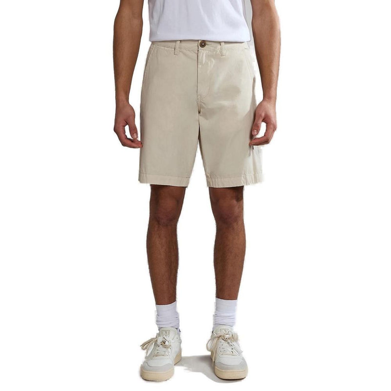 Napapijri Beige Cotton Men's Short