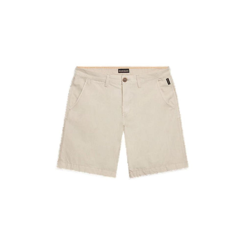 Napapijri Beige Cotton Men's Short