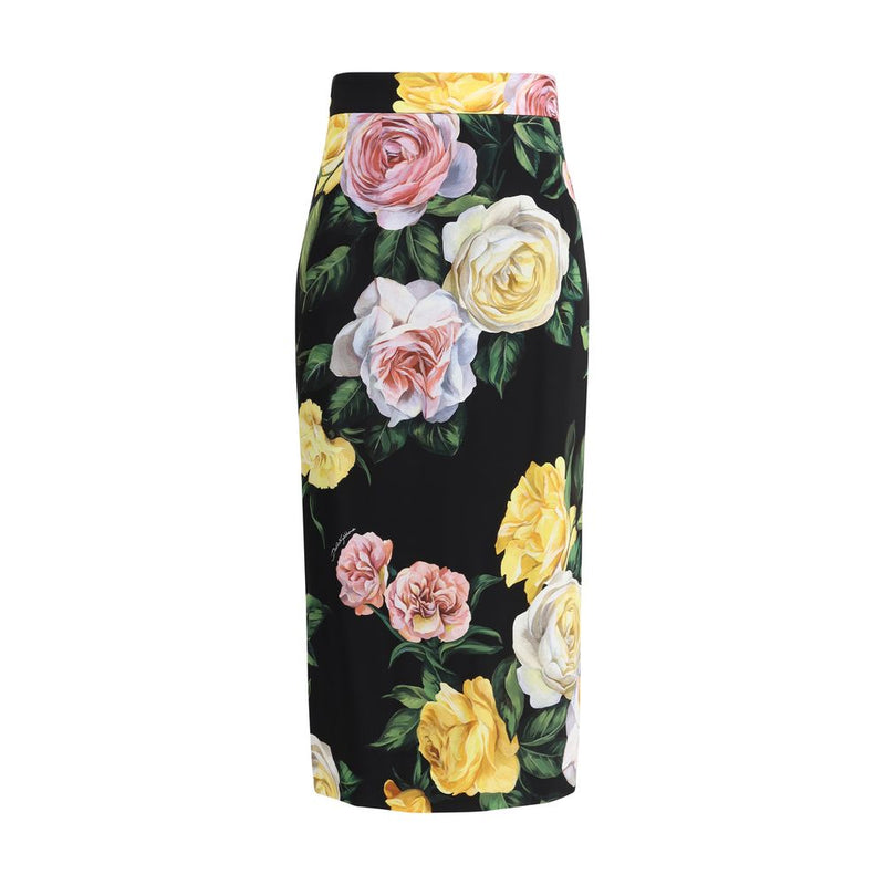 Dolce & Gabbana Rose and peony pattern Women's Skirt