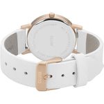 Cluse White Leather Women's Watch