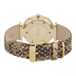 Cluse Beige Leather Women's Watch