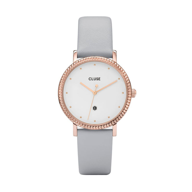 Cluse Gray Leather Women's Watch