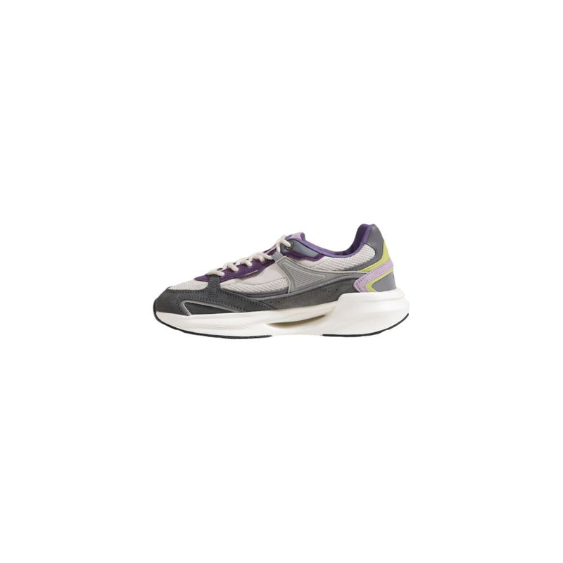 D.A.T.E Gray Fabric Women's Sneaker