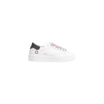 D.A.T.E Gray Leather Women's Sneaker