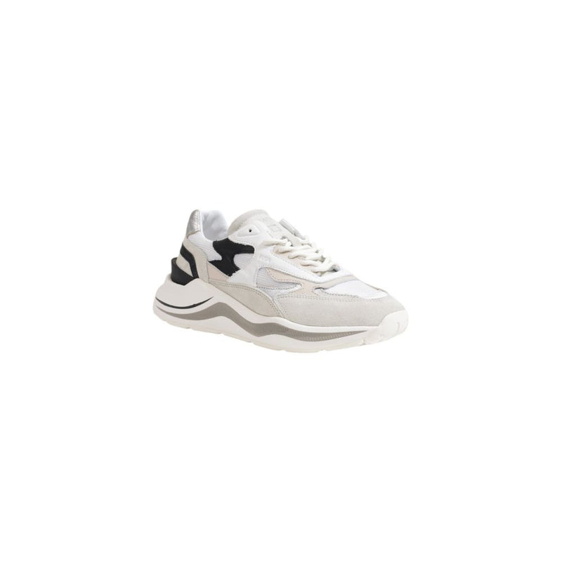 D.A.T.E Silver Fabric Women's Sneaker