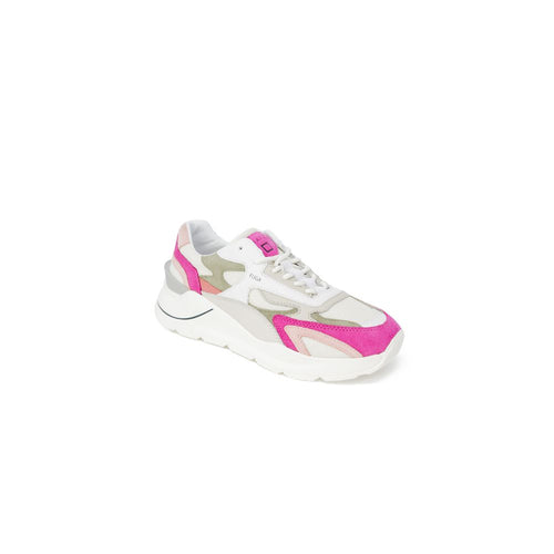 D.A.T.E Pink Suede Women's Sneaker