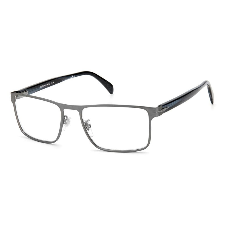 David Beckham Gray Metal Men's Frames