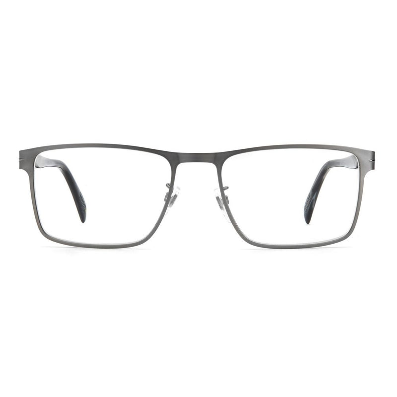 David Beckham Gray Metal Men's Frames