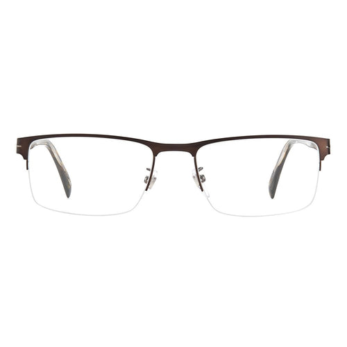 David Beckham Brown Metal Men's Frames