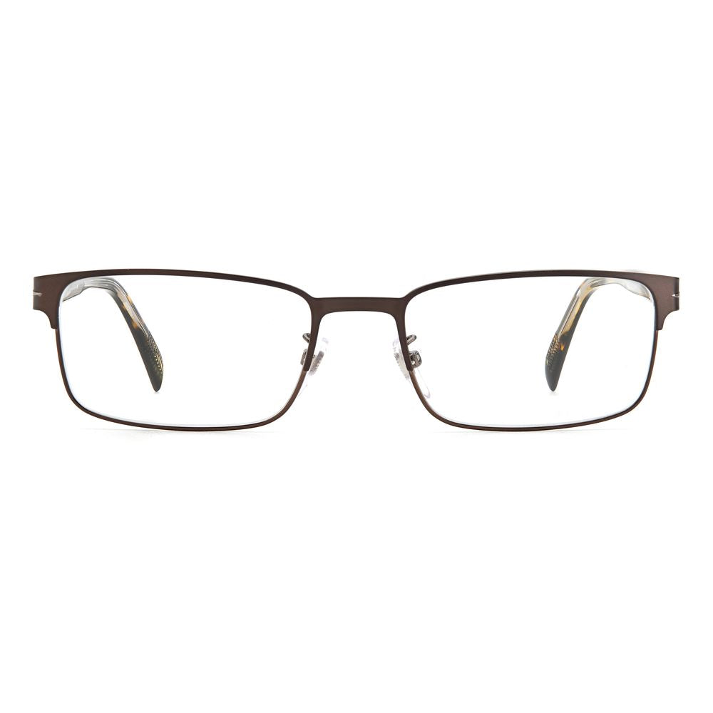 David Beckham Brown Metal Men's Frames