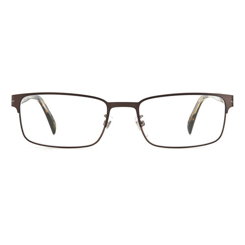 David Beckham Brown Metal Men's Frames