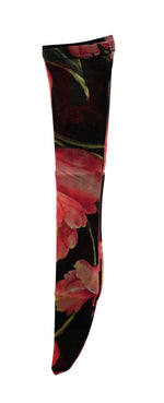 Dolce & Gabbana Floral Nylon Stretch Women's Stockings