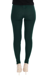 Dolce & Gabbana Elegant High-Waist Cashmere Tights Women's Pants