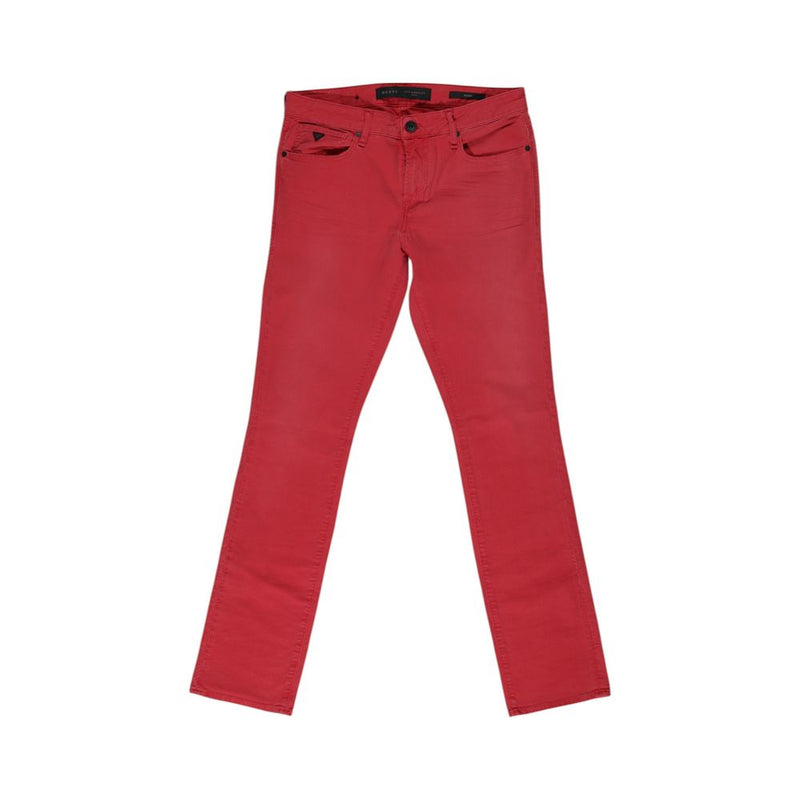 Guess Red Cotton Jeans & Men's Pant