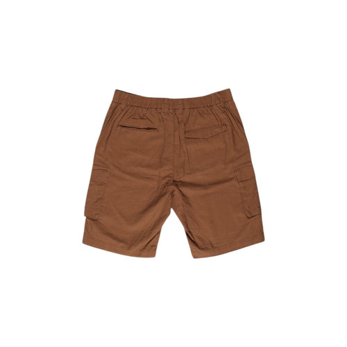 Hamaki-Ho Brown Linen Men's Short