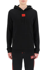 Hugo Men's Logo Patch Hoodie