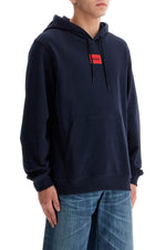 Hugo Men's Logo Patch Hoodie