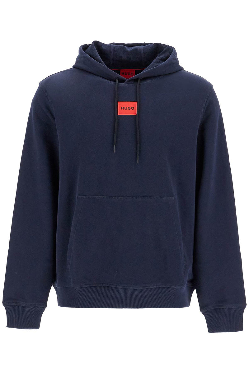 Hugo Men's Logo Patch Hoodie