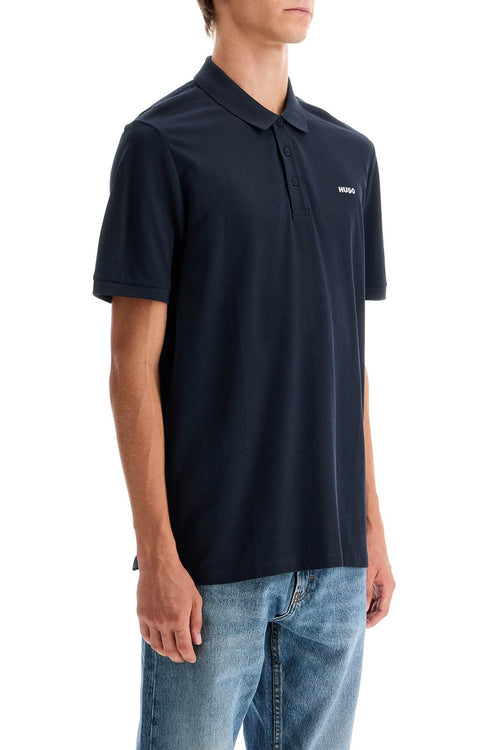 Hugo Men's Cotton Piquã© Donos Polo Shirt