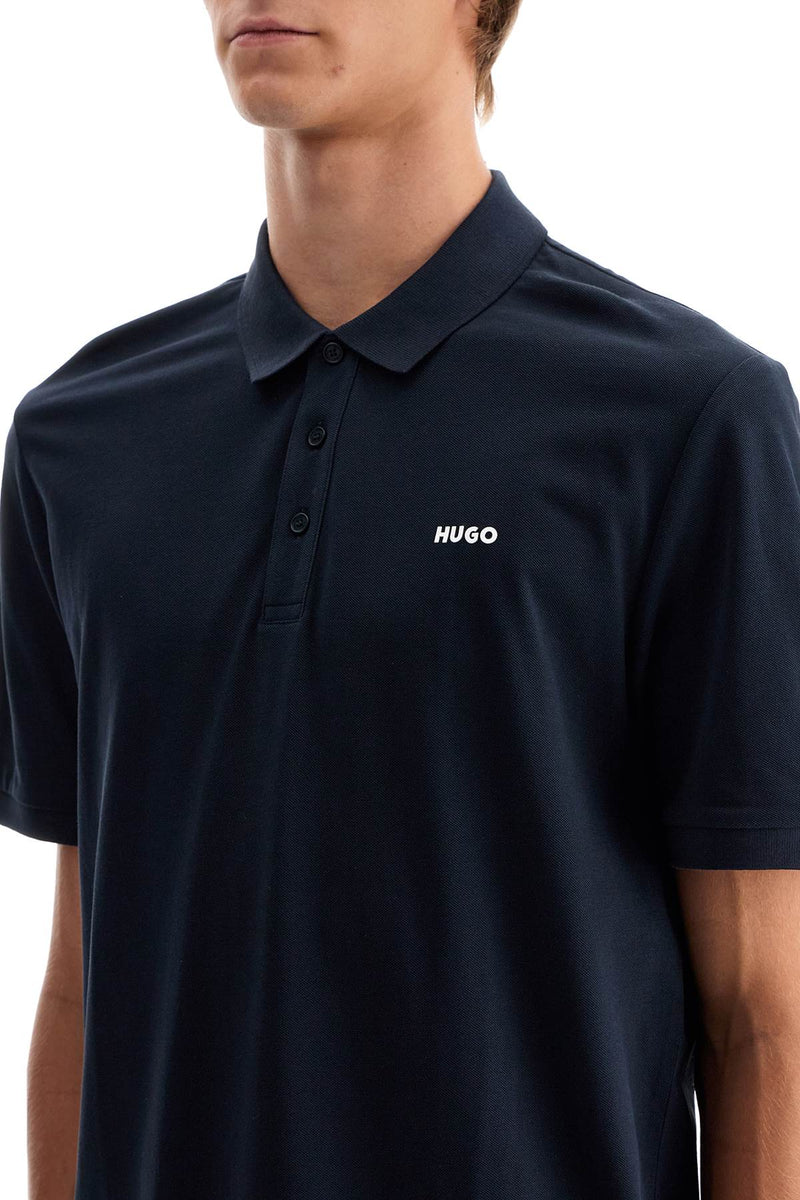 Hugo Men's Cotton Piquã© Donos Polo Shirt