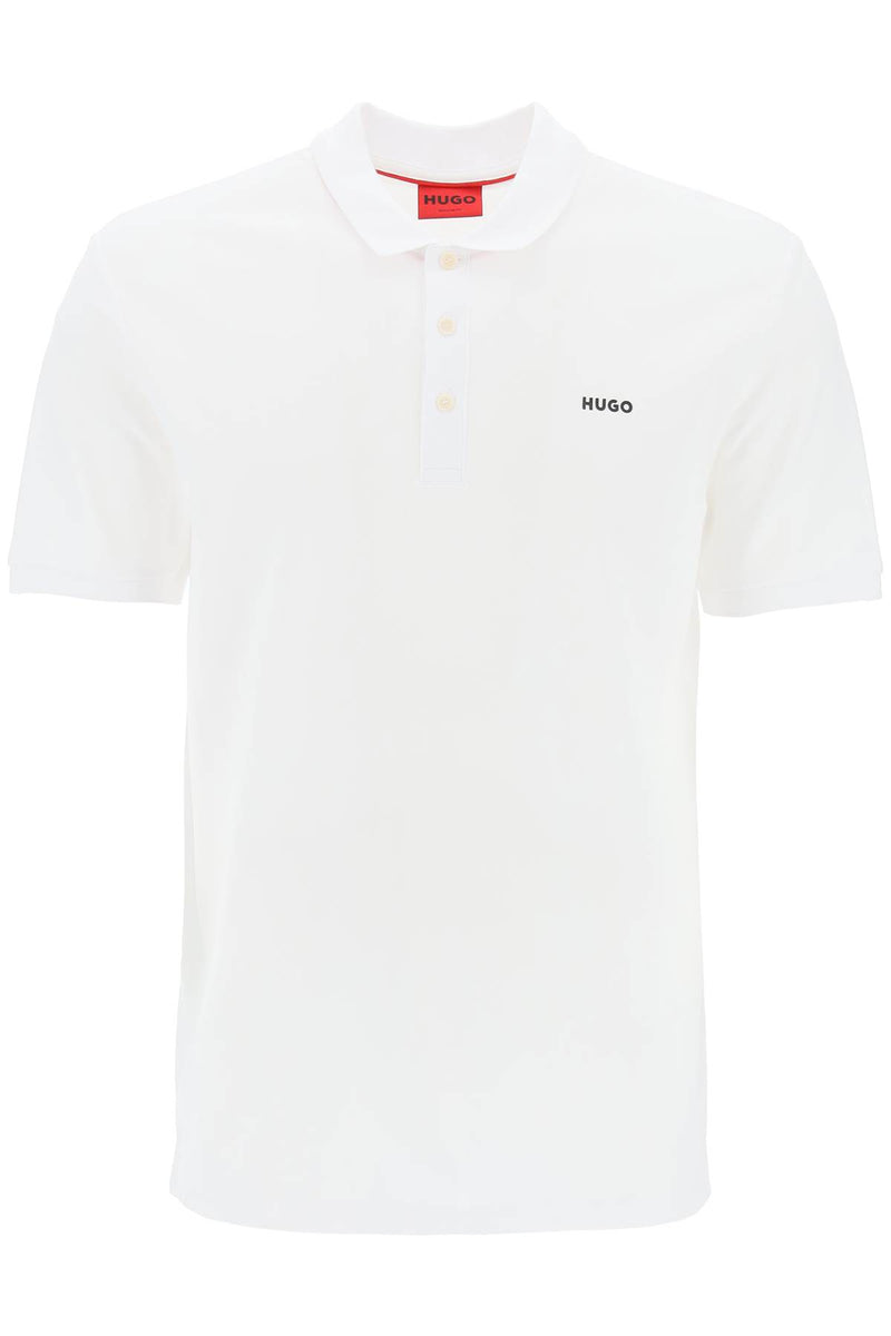 Hugo Men's Cotton Piquã© Donos Polo Shirt