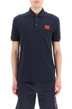 Hugo Men's Logo Patch Polo Shirt