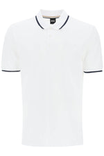 Boss Men's Polo Shirt With Contrasting Edges