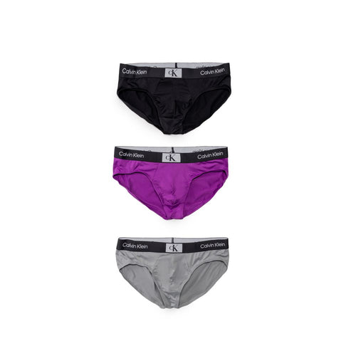 Calvin Klein Underwear Purple Recycled Polyester Men's Underwear