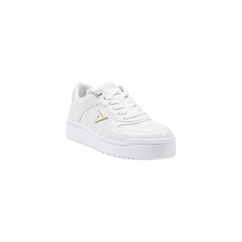 Guess White Polyethylene Flat Women's Shoe