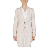 Rinascimento Beige Polyester Suits & Women's Blazer