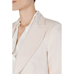 Rinascimento Beige Polyester Suits & Women's Blazer