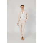 Rinascimento Beige Polyester Suits & Women's Blazer