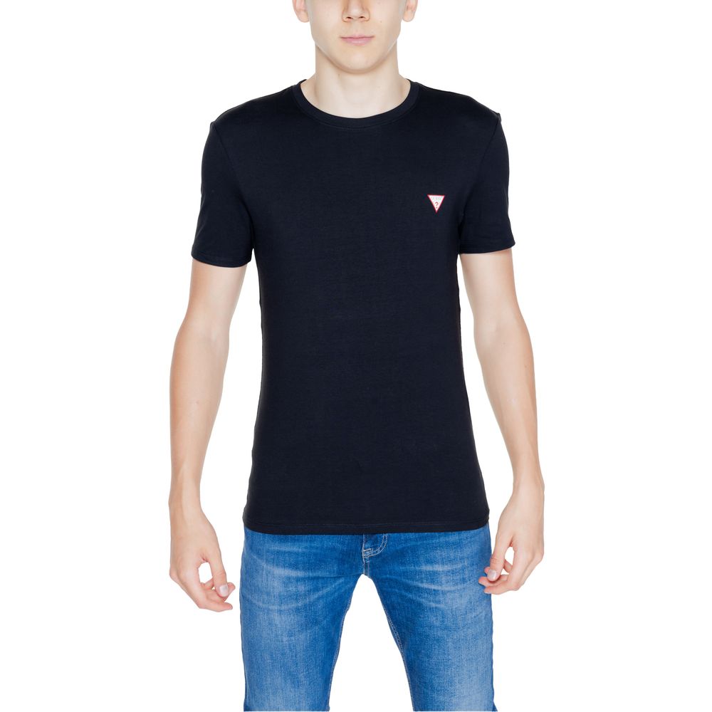 Guess Black Cotton Men's T-Shirt