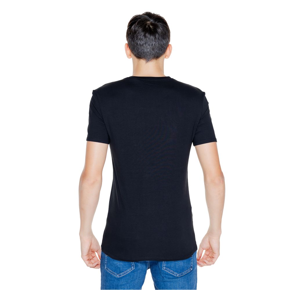 Guess Black Cotton Men's T-Shirt