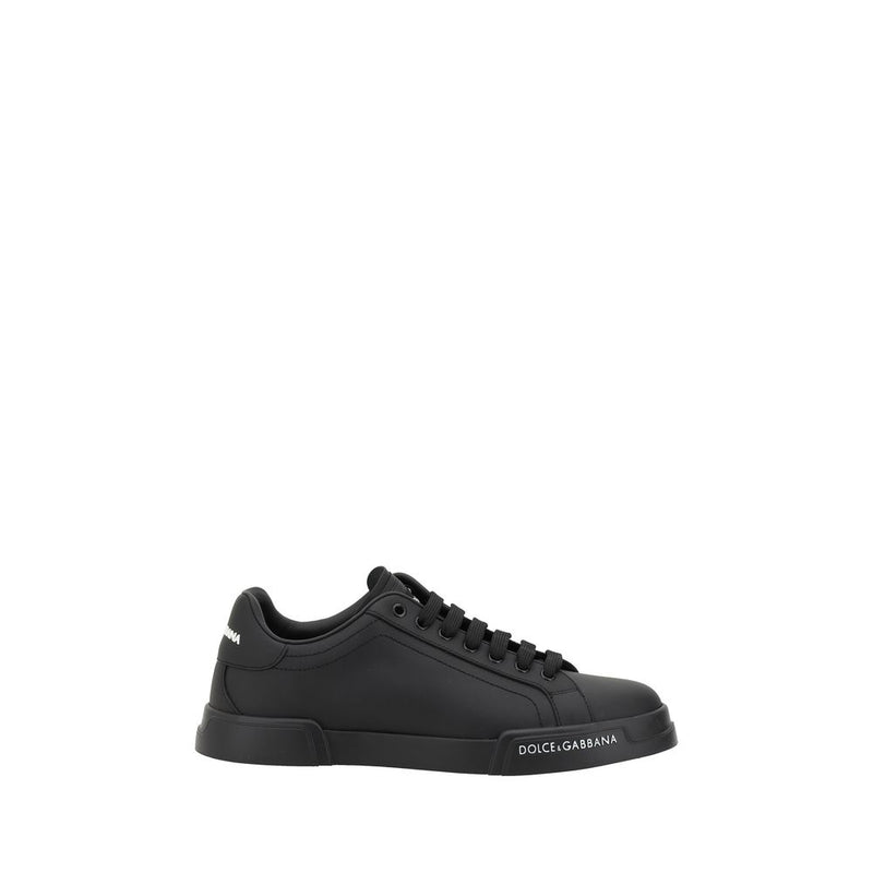 Dolce & Gabbana Leather Men's Sneakers