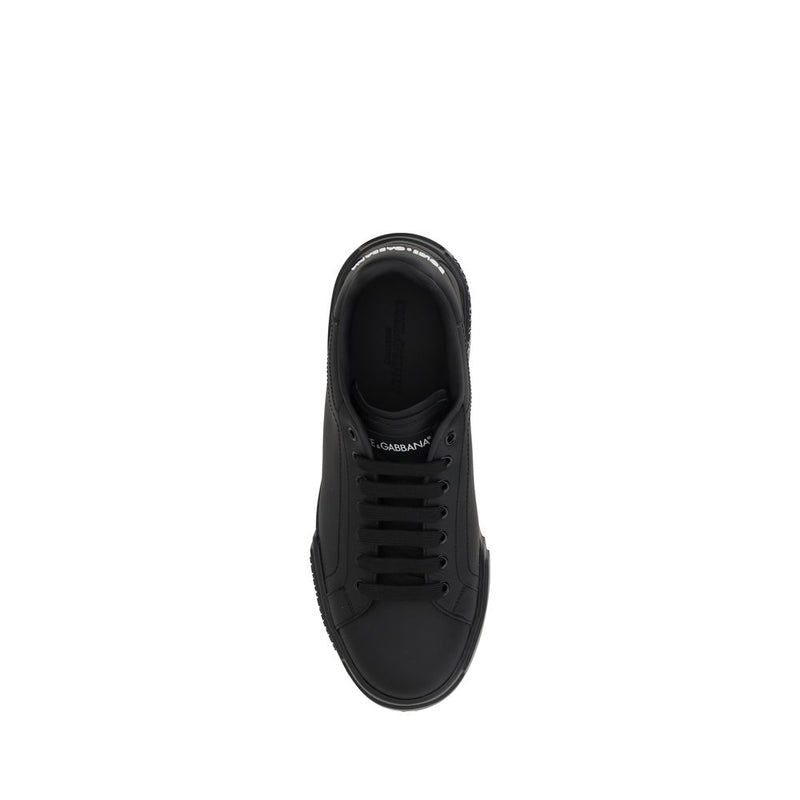 Dolce & Gabbana Leather Men's Sneakers