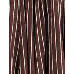 Forte_Forte Striped satin Long Women's Skirt