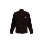 Prada Velvet Shirt Men's Jacket